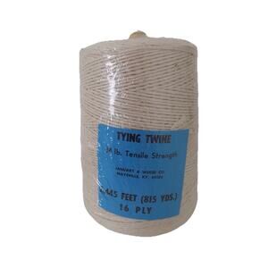 Tying twine 34 lb tensile strength 2445 feet 16 ply NEW SEALED